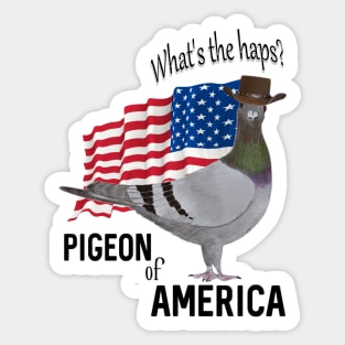 Pigeon of America Sticker